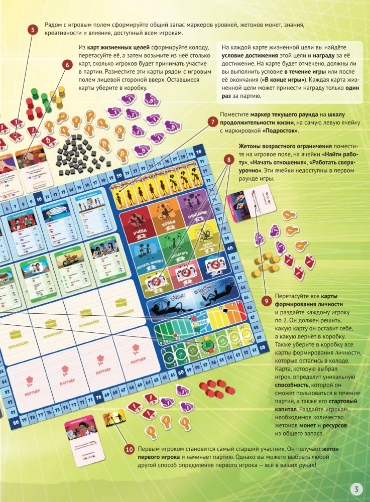 Настольная игра - В погоне за счастьем